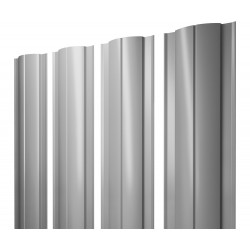 Штакетник Круглый 0.45 PE RAL 9006